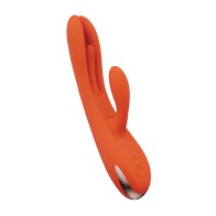 Terri App Controlled Kinky Rabbit Vibrator Orange