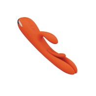 Terri App Controlled Kinky Rabbit Vibrator Orange