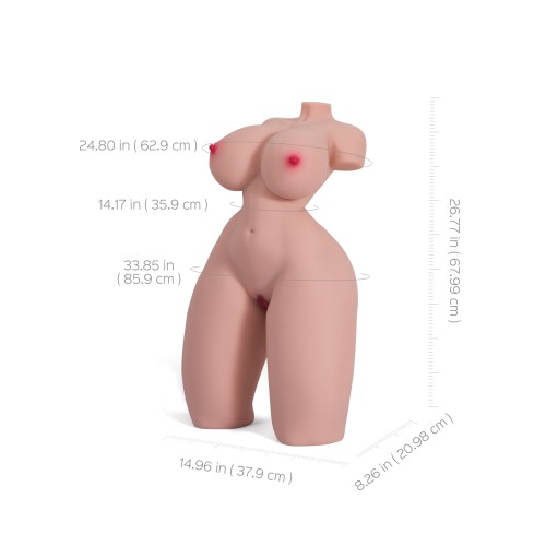 Mara Realistic Torso Sex Doll - 32LB