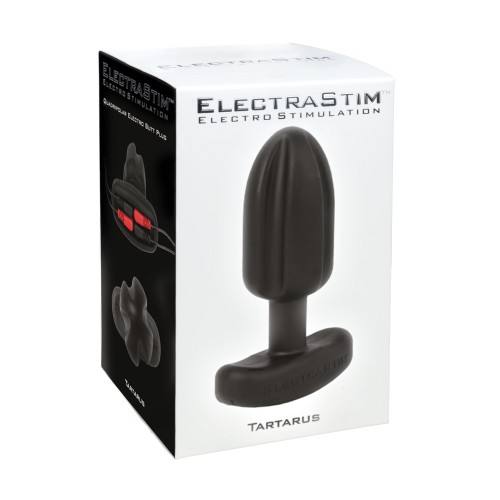 ElectraStim Silicone Noir Tartarus Butt Plug