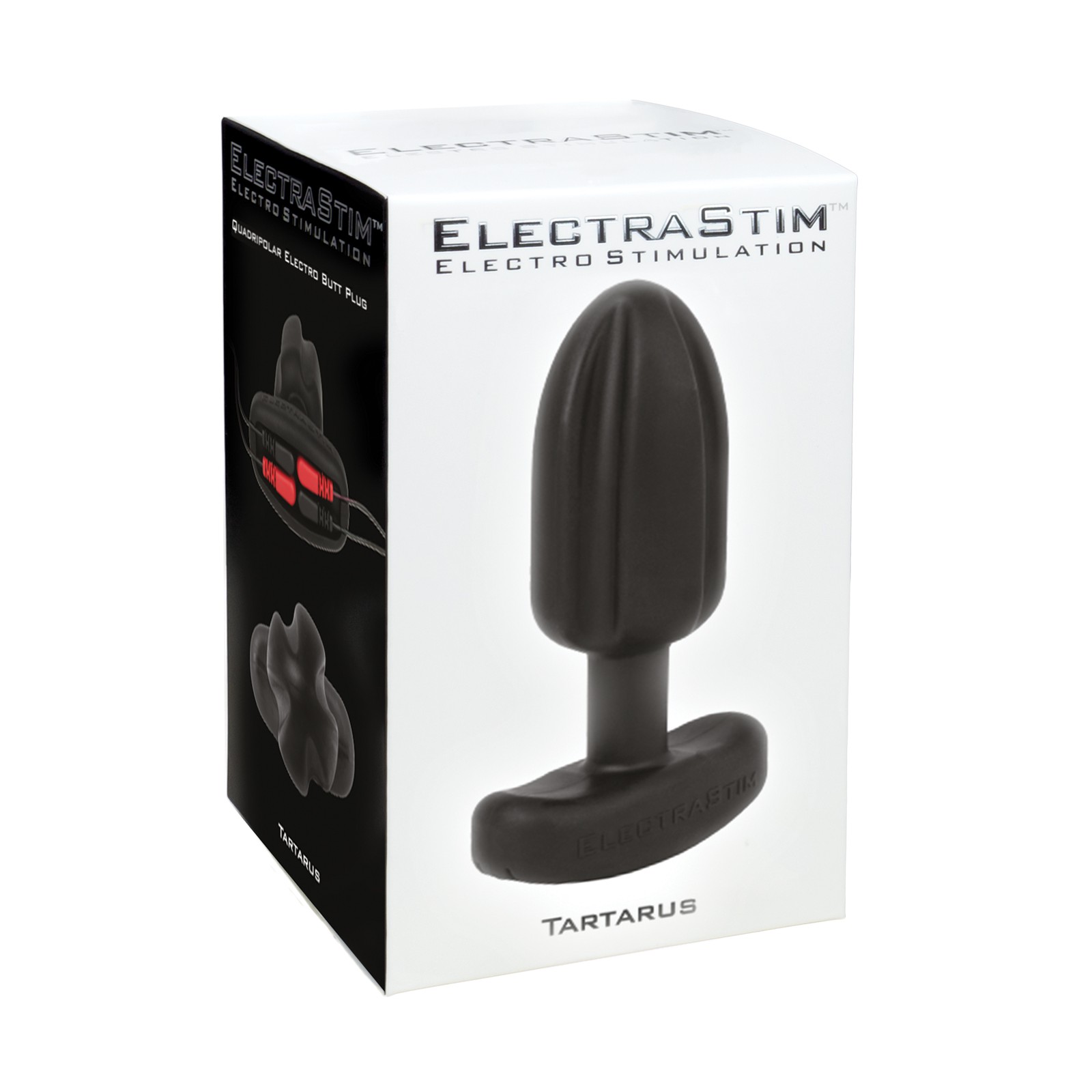 ElectraStim Silicone Noir Tartarus Butt Plug