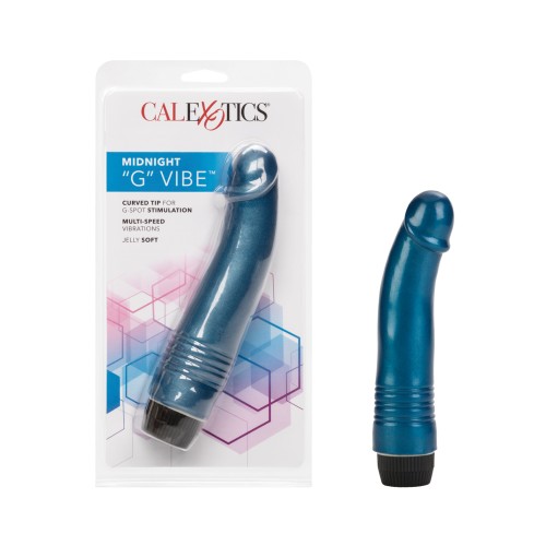 Vibrador G-Spot Midnight Azul