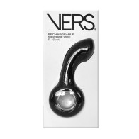 Vibrador VERS para el Punto P - Negro para estimulación prostática