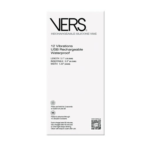 VERS P Spot Vibe - Black for prostate stimulation