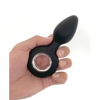 Vibrador Anal de Silicona Recargable VERS Negro