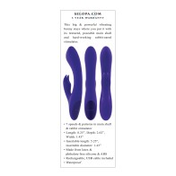 Selopa Poseable Bunny Rabbit Vibrator - Vibrant Indulgence