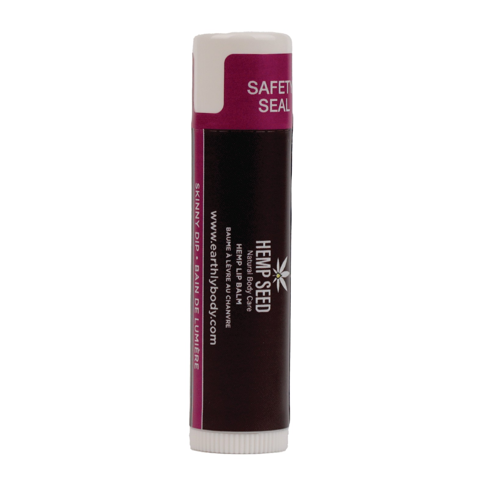 Bálsamo Labial de Semilla de Cáñamo Earthly Body - Skinny Dip