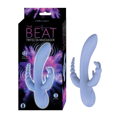 The Beat Trifecta Massager - Violet