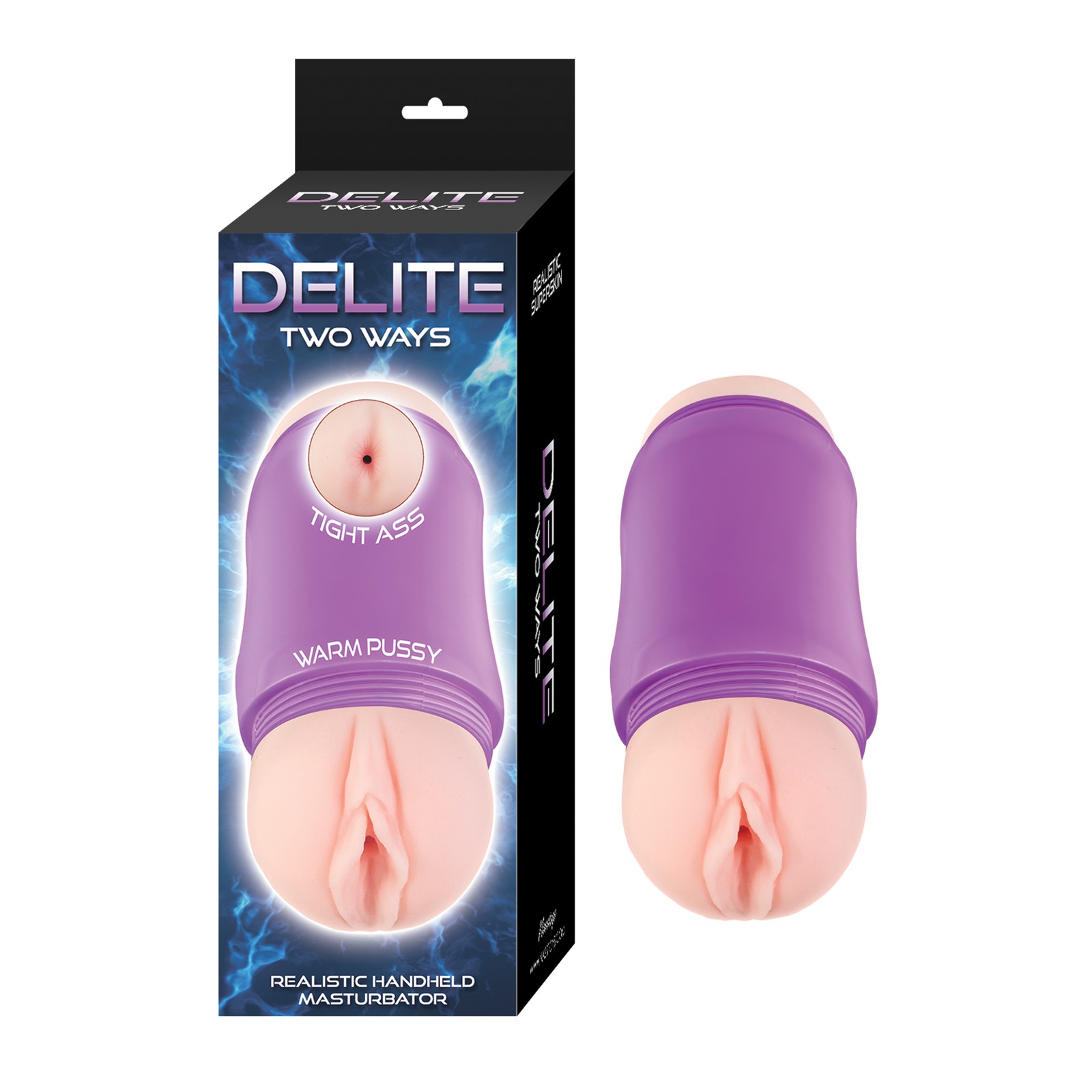 Delite Two-Ways Vagina & Ass Masturbator - Ultimate Pleasure