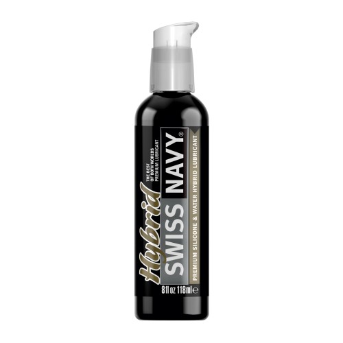 Swiss Navy Premium Hybrid Lubricant 8 oz Bottle