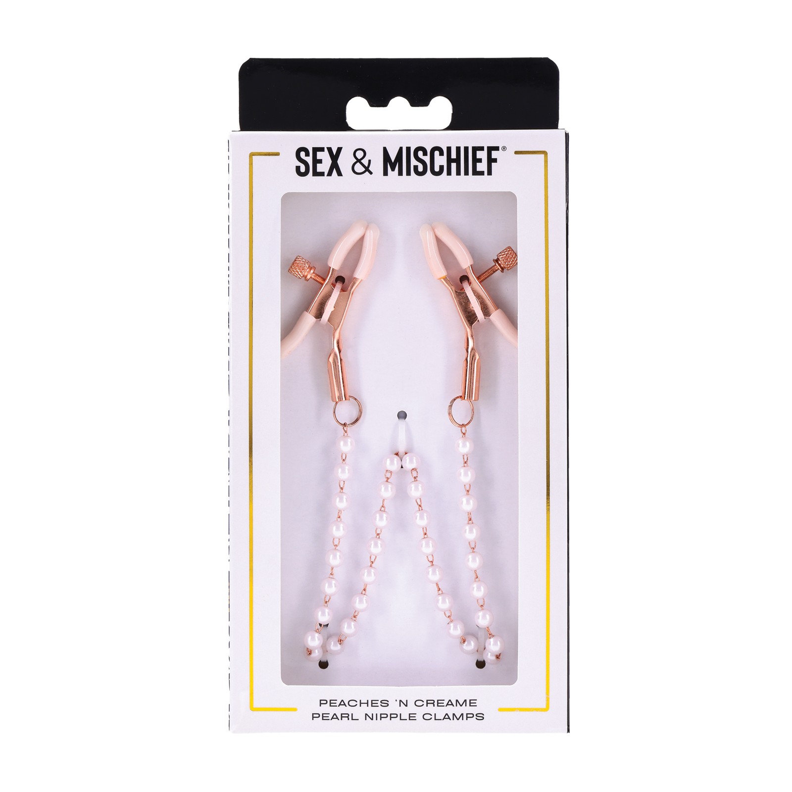 Sex & Mischief Peaches n' CreaMe Nipple Clamps