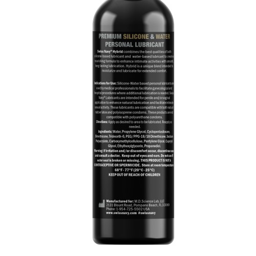 Lubricante Híbrido Premium Swiss Navy - 2 oz