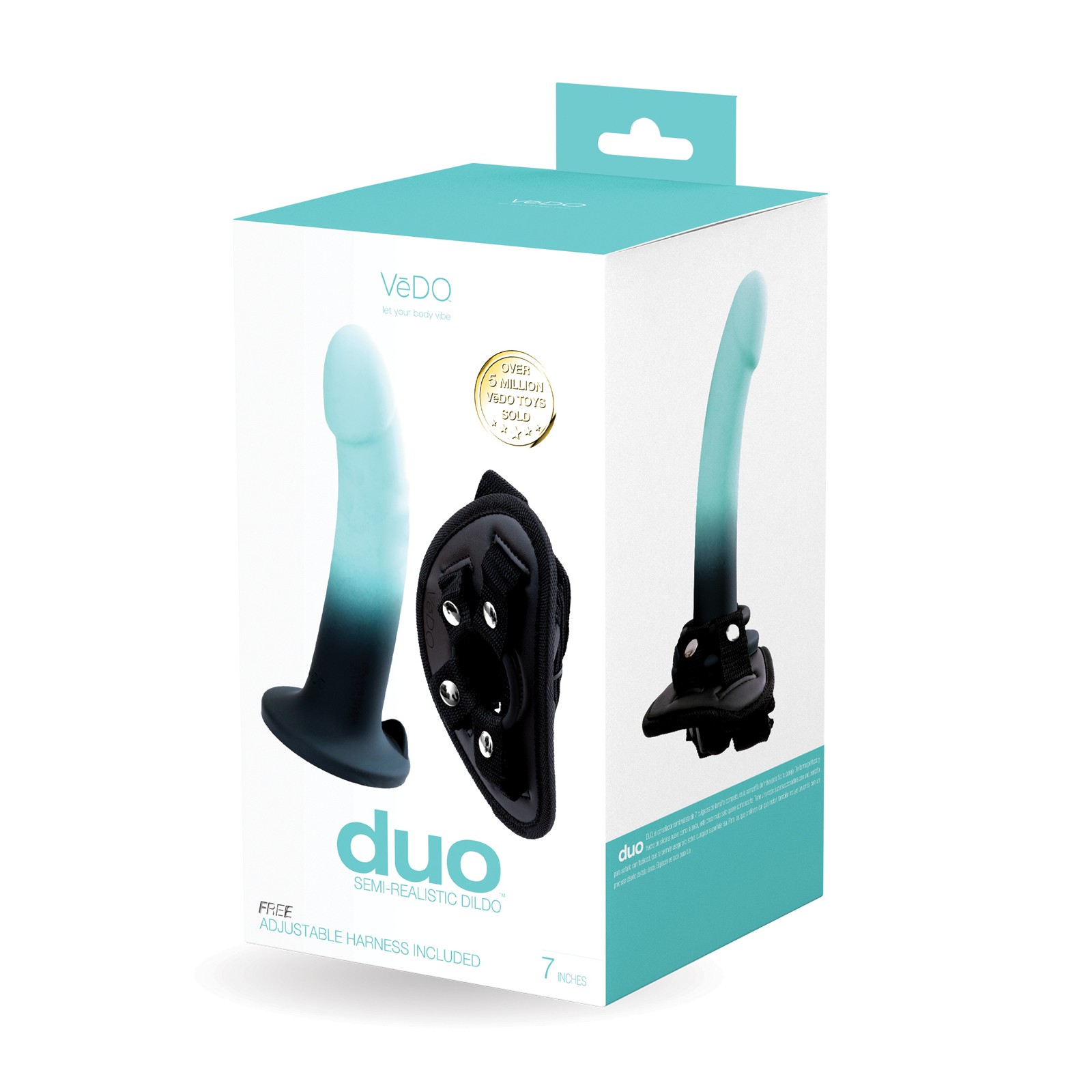 VeDO Duo Dildo with Harness