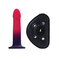 VeDO Dual Silicone Dildo with Harness