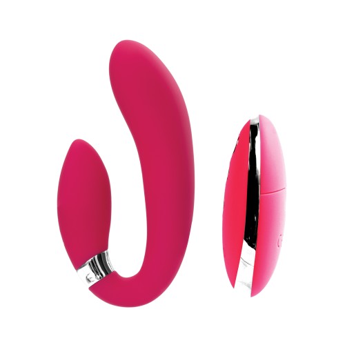 VeDO Jeni Dual Motor Vibe with Remote - Pink