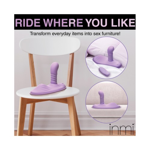 Inmi Thrust N' Grind Thrusting Vibrating Grinder Purple