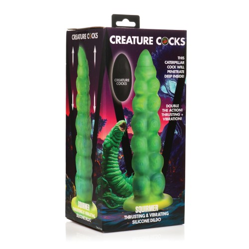 Creature Cocks Thrusting Vibrator with Remote - Multi Color