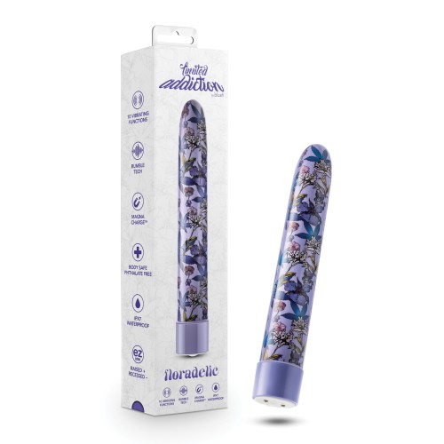 Vibrador G-Spot Recargable Floradelic de 7 Pulgadas