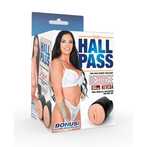 Hall Pass Stroker Doble Para Vagina y Ano