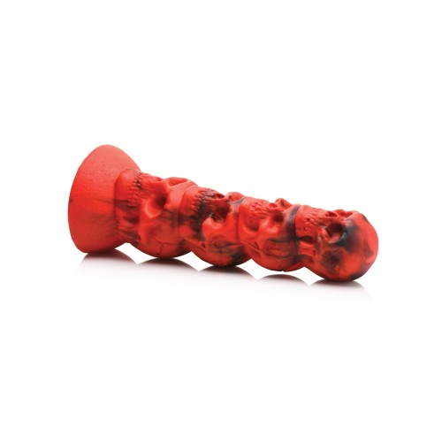 Dildo de Silicona Creature Cocks Doom - Rojo/Negro