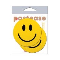 Pastease Cara Sonriente Premium Cubre Pezones Amarillo Accesorio