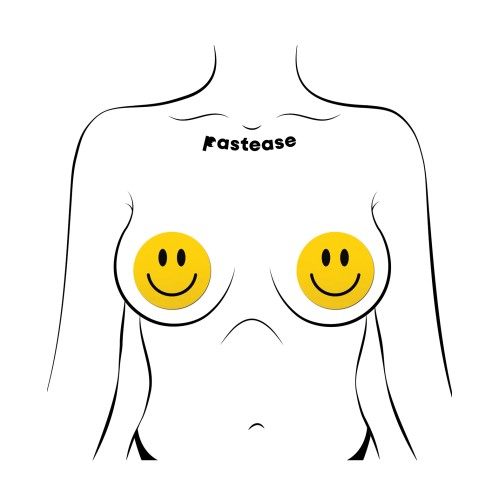 Pastease Smiley Face Premium Pasties Yellow Accessory