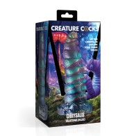 Creature Cocks Chrysalis Silicone Dildo - Multi Colors