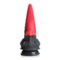 Creature Cocks Dragon Roar Silicone Dildo Red/Black