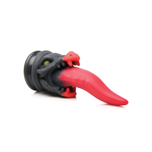 Creature Cocks Dragon Roar Silicone Dildo Red/Black