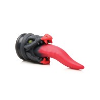 Creature Cocks Dragon Roar Silicone Dildo Red/Black