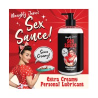 Naughty Jane's Extra Creamy Lubricant for Ultimate Comfort