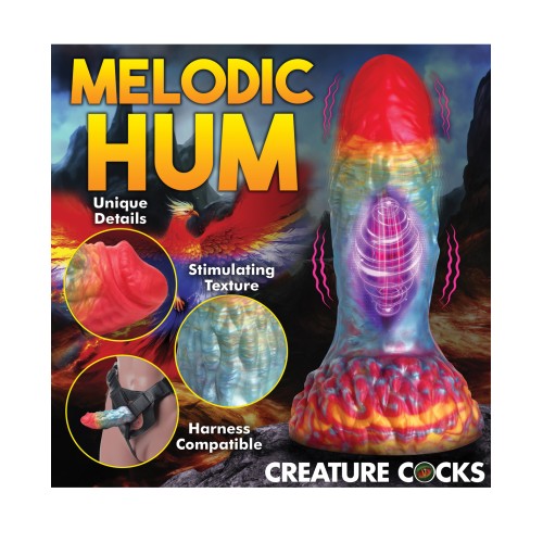 Creature Cocks Rainbow Phoenix Vibrating Dildo Remote