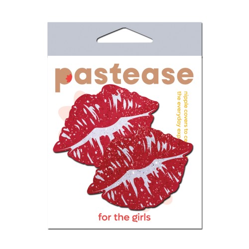 Pastease Premium Sparkle Kissing Lips - Seductive Pasties