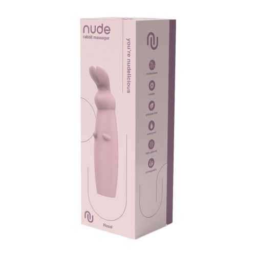 NUDE Hazel Rechargeable Rabbit Massager Pink