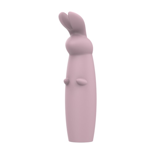 Masajeador Rabbit Recargable NUDE Hazel Rosa