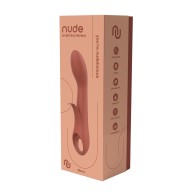 NUDE Sierra G-Spot Duo Vibrator Peach - Rechargeable Pleasure