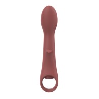 NUDE Sierra G-Spot Duo Vibrator Peach - Rechargeable Pleasure