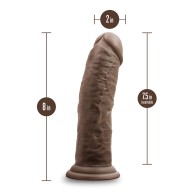 Dildo Dr. Skin Dr. Shepherd de 8 Pulgadas - Chocolate