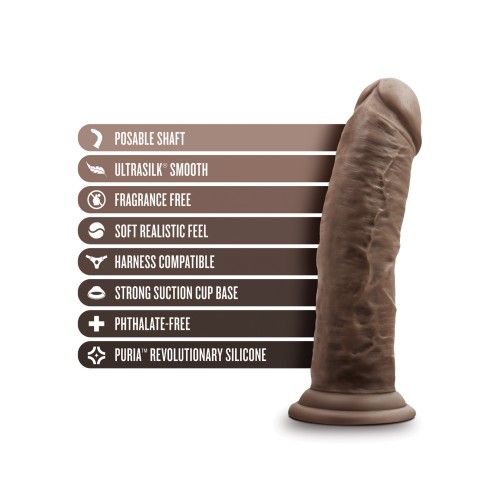 Dildo Dr. Skin Dr. Shepherd de 8 Pulgadas - Chocolate