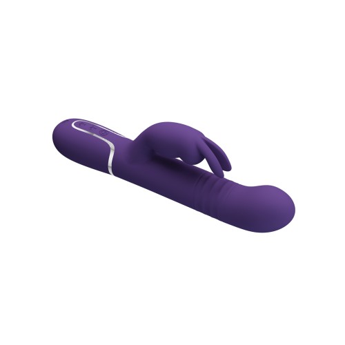 Conejito Vibrador con Empuje Pretty Love Twinkled Tenderness Morado