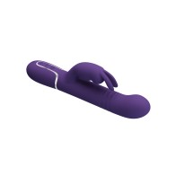 Conejito Vibrador con Empuje Pretty Love Twinkled Tenderness Morado