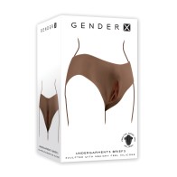 Gender X Vagina Briefs Dark - Comfortable & Practical