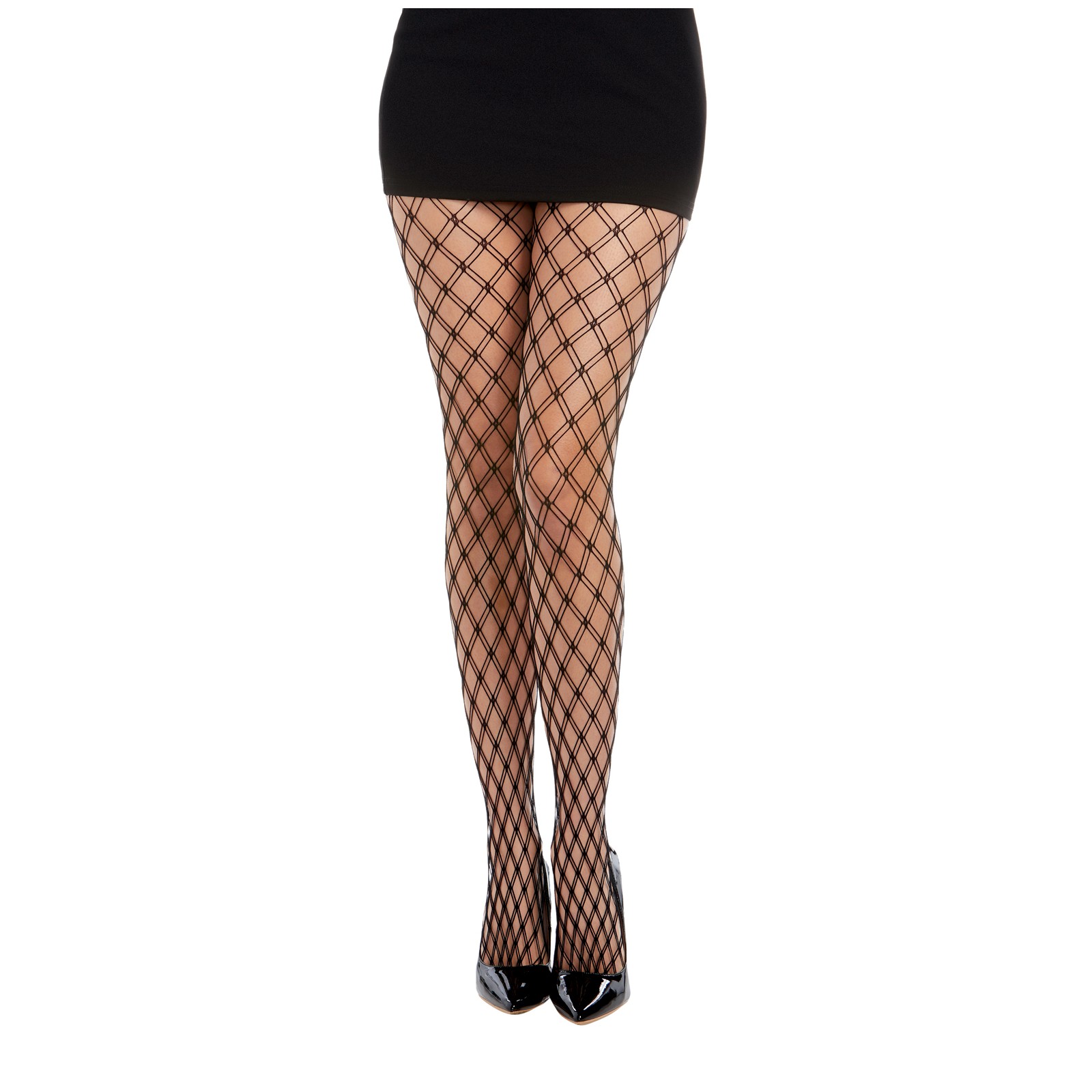 Double Knitted Fence Net Pantyhose