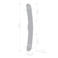 Vibrador y Penetrador Doble Delight Púrpura