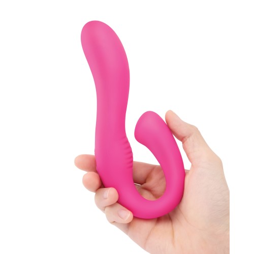 Together Harmony Vibe Dual-Stim Vibrator Pink