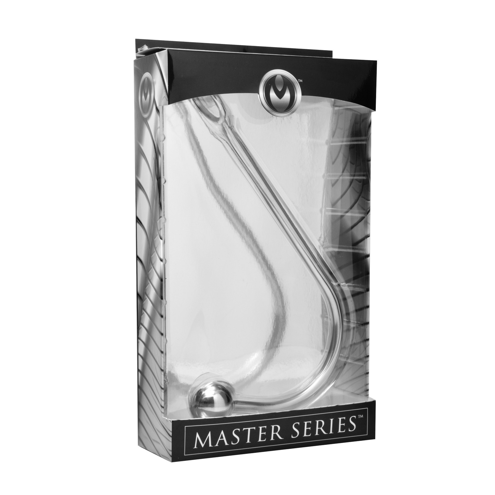 Master Series El Gancho Anal de Acero Inoxidable