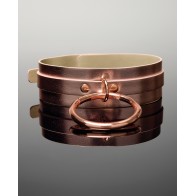 Pleasure Collection Adjustable Collar - Rose Gold