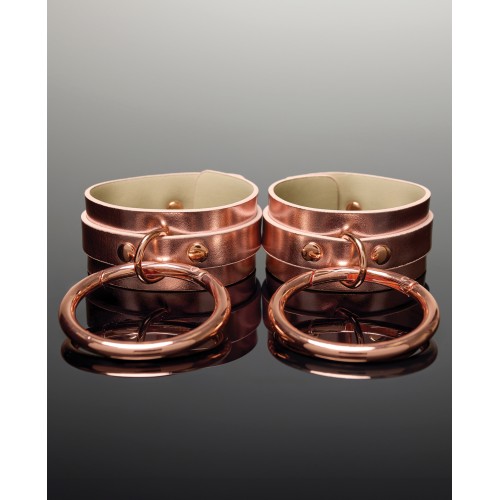 Adjustable Handcuffs Rose Gold Pleasure Collection