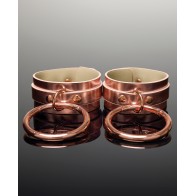 Adjustable Handcuffs Rose Gold Pleasure Collection