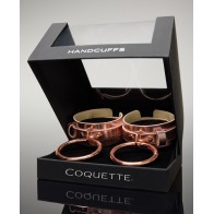 Adjustable Handcuffs Rose Gold Pleasure Collection